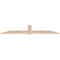 Ekena Millwork Eugene Smooth Timber Gable Bracket, Douglas Fir, 84"W x 17"H x 1 1/2"D x 5 1/2"F, 5/12 Pitch GBW084X17X0206EUG00SDF - alternate 3